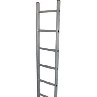 Еднораменна алуминиева стълба с 11 стъпала CP111