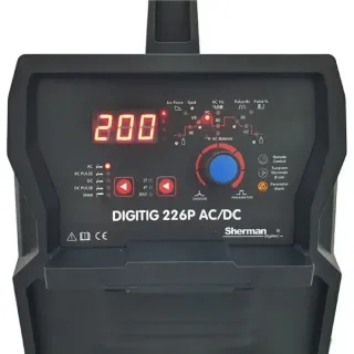 Инверторен ВИГ заваръчен апарат SHERMAN DIGITIG 226P AC/DC/ 200A
