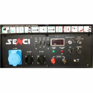 Бензинов генератор за ток SENCI SC-15000-EVO/ 13 kW