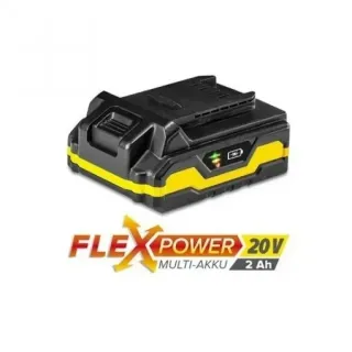 Акумулаторна батерия TROTEC Flexpower, 20 V 2.0 Ah