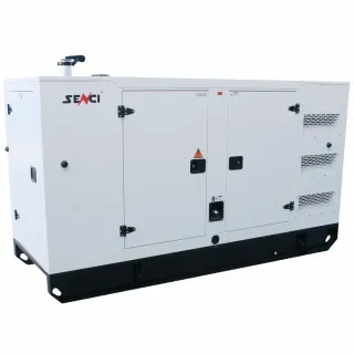 Шумоизолиран дизелов трифазен генератор SENCI SCDE 162YCS, 162 kVA, 340 л