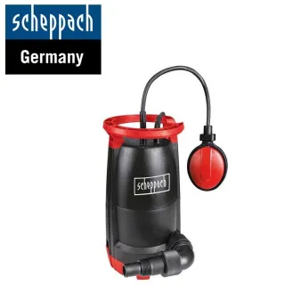 Помпа за мръсна вода Scheppach SWP750, 750W