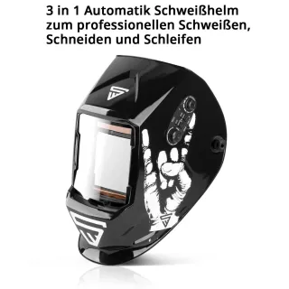 Автоматичен заваръчен шлем STAHLWERK ST-990 SE Rock/ DIN9-DIN13