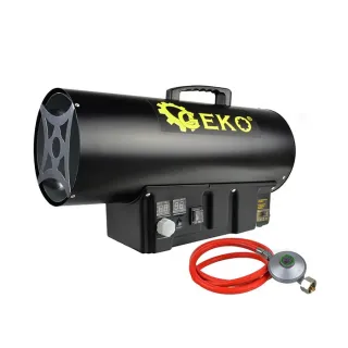 Индустриален газов калорифер с термостат и регулатор GEKO G80412 / 40 kW