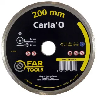 Диамантен режещ диск FARTOOLS 200 x 22.2 x 5.6 mm / за мокро рязане
