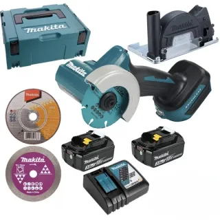 Акумулаторен ъглошлайф Makita DMC300RFJ/ 18V 2х3Ah