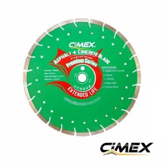 Комбиниран диамантен диск за бетон и асфалт 350 мм. CIMEX ACP350