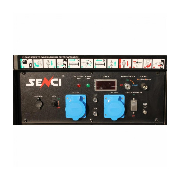 Бензинов Генератор SENCI SC-13000 EVO с ATS опция