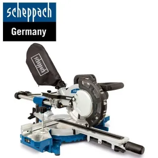 Комбиниран потапящ циркуляр за ъглово рязане Scheppach HM216, 2.0kW