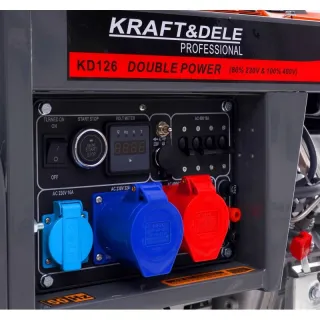 Дизелов генератор за ток KraftDele KD126/ 8kW