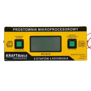 Зарядно за акумулатор с микропроцесор KraftDele KD1919/ 12/24 V