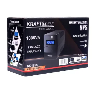 Непрекъсваемо захранване UPS KraftDele KD1928/ 600W
