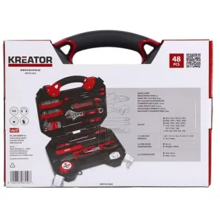 Куфар с инструменти Kreator KRT951004/ 48 части