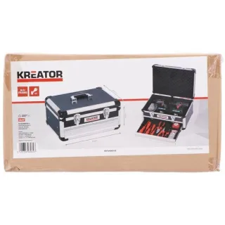 Алуминиев куфар за инструменти Kreator KRT640601B