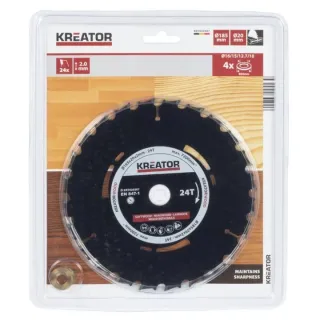 Диск за циркуляр Kreator KRT020307/ Ø185mm