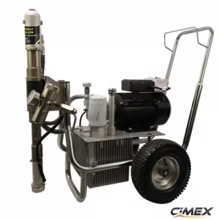 Машина за нанасяне на шпакловка и безвъздушно боядисване CIMEX HPS 12.220/ 3750 W