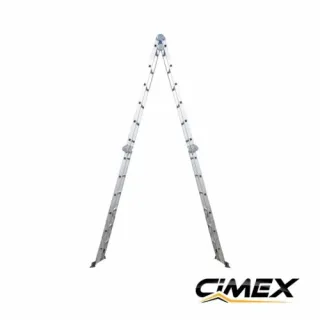 Мултифункционална алуминиева стълба CIMEX MFL7.0 - 7м 4х6