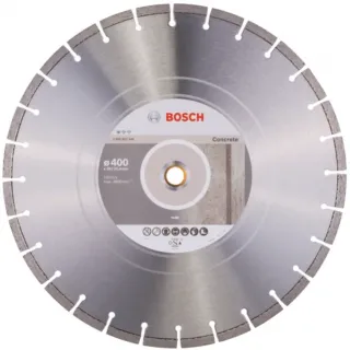 Диск диамантен за мокро рязане Bosch Standard for Concrete/ 400 мм
