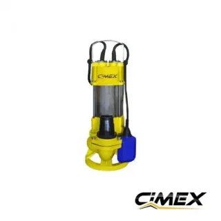 Дренажна помпа с поплавък и вихров импелер CIMEX SSP2-14.24/ 1100W