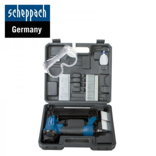Комплект пневматичен такер Scheppach 15-50 мм / 16-40 мм
