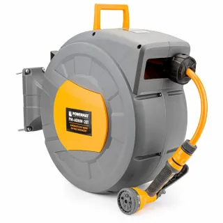 Автоматична макара с градински маркуч Powermat PM-ABNW-20T/ 20м