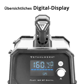 Заваръчен апарат STAHLWERK FLUX 160 ST Digital/ 160A