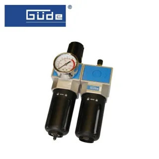 Пневматичен филтър, регулатор и омаслител GÜDE 3/8(N)PT