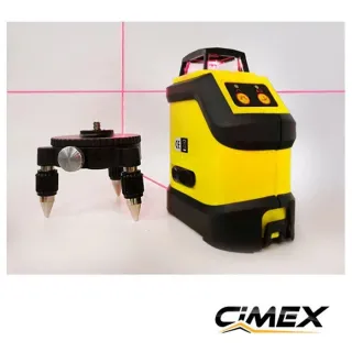 Лазерен нивелир CIMEX SL1V4H, 360 градуса, ± 0.2mm / m