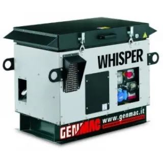 Газов генератор Genmac Whisper Gas RG10000KS, 8.8kW