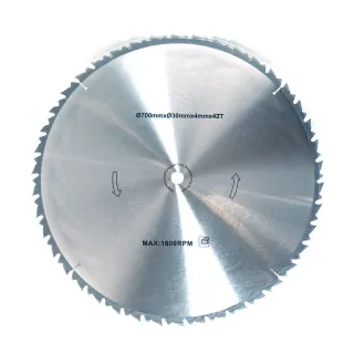 Отрезен диск за циркуляр за дърва FARTOOLS 700 х 30 mm, 42T