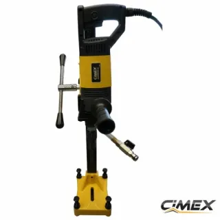Ръчна машина за боркорони CIMEX DCD160 + Стойка DCD-160-S/ 2300 W