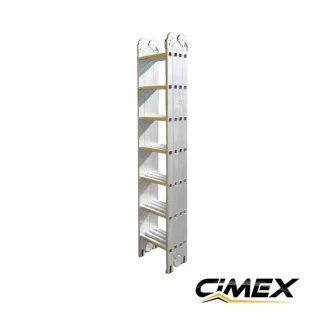 Мултифункционална алуминиева стълба CIMEX MFL8.0/ 8 м