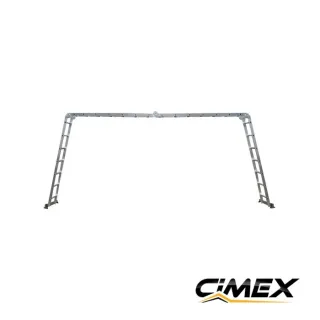 Мултифункционална алуминиева стълба CIMEX MFL8.0/ 8 м