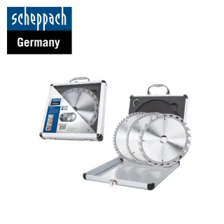Комплект циркулярни дискове 3 броя Scheppach 7901200715,  Ø210 мм