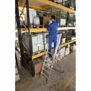Професионална алуминиева складова стълба KRAUSE STABILO
