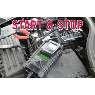 Тестер за акумулатори Start/Stop с принтер Hubitools HU34012