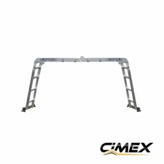 Мултифункционална алуминиева стълба CIMEX MFL4.8  4x4 - 4.80 м