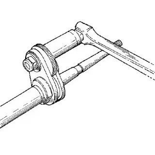 Ключ за накрайници на кормилни рейки Hubitools AB70897
