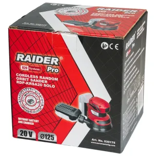 Акумулаторен ексцентършлайф Raider RDP-KRSA20 R20/ 20V