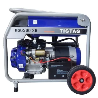 Генератор за ток HS6500-3HW трифазен и монофазен, TIG TAG