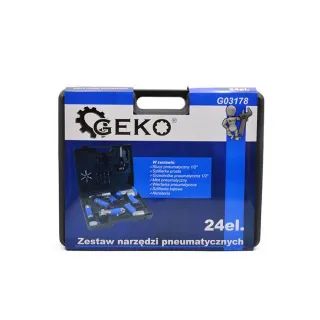 Комплект пневматични инструменти GEKO G03178 24 части