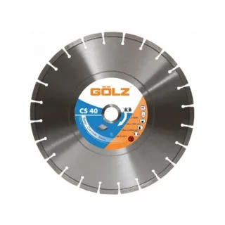 Диамантен диск за рязане на бетон GOLZ CS40