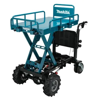 Акумулаторна количка с ножичен повдигач Makita DCU601Z/ 18+18V