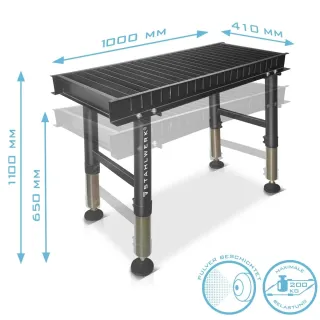 Маса за плазмено рязане STAHLWERK PCT-1000 ST/ 200 кг