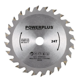 Мини ръчен циркуляр POWER PLUS POWX1425 / 600W, 89mm