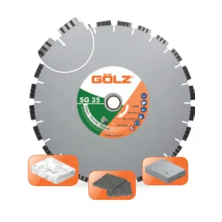 Диамантен диск за рязане на гранит GOLZ SG35