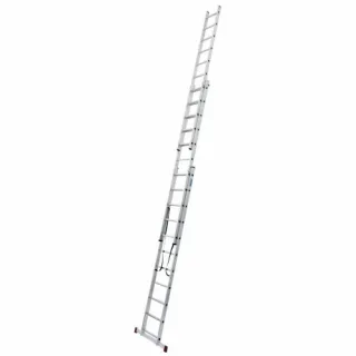 Професионална трираменна алуминиева стълба KRAUSE CORDA 3x11