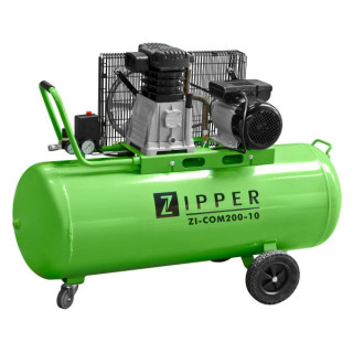 Компресор ZIPPER ZI-COM200-10 / 2.2 kW, 200 l, 10 bar