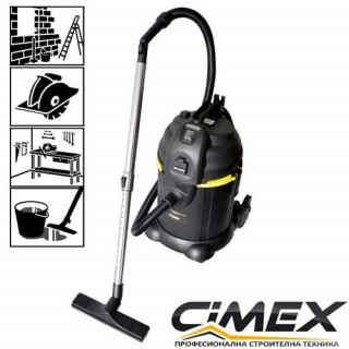 Прахосмукачка за сухо и мокро почистване CIMEX VAC30L