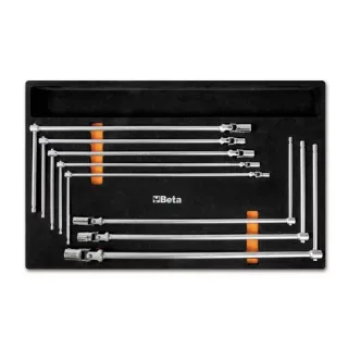 Комплект ключове Т-образни с каре Beta Tools 2450 M63